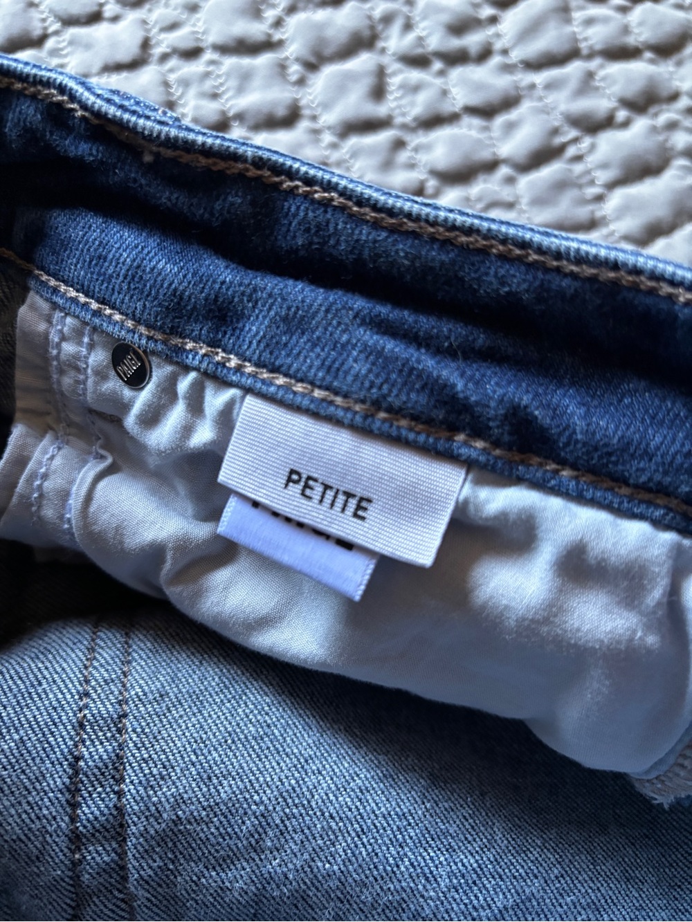 Paige Wide Leg Harper Jeans Dark Wash - Picture 5 of 7